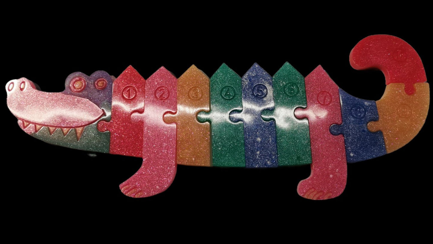 PUZZLE CROCODILE - plusieurs modèles au choix