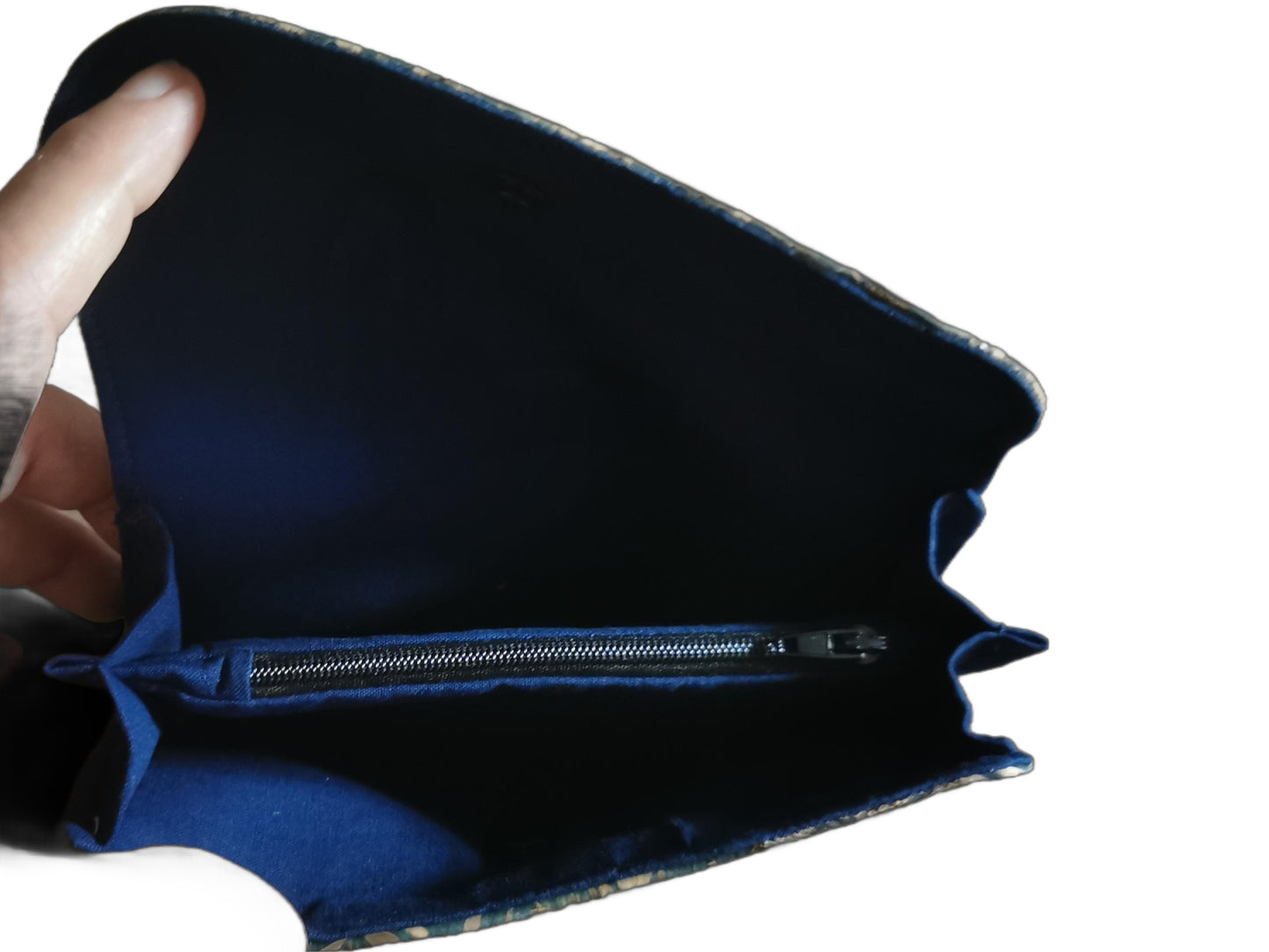 Portefeuille liège "feuillage"