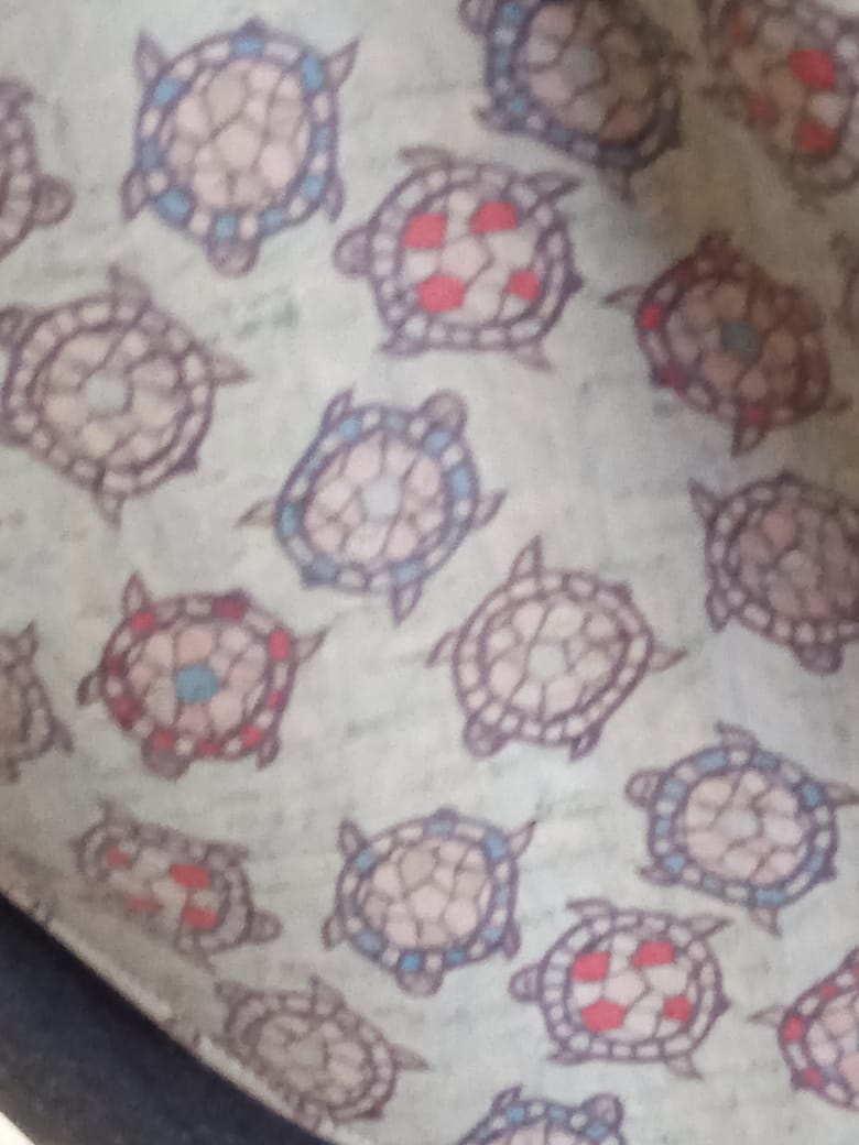 SAC A DOS BLEU RABAT TORTUES