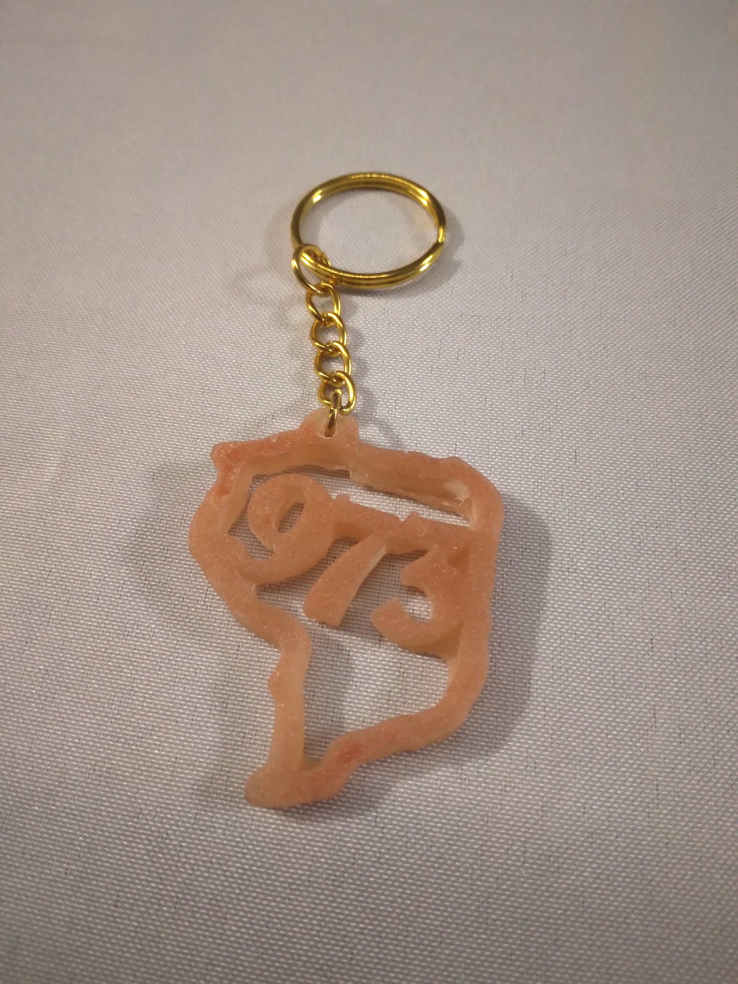 Porte clefs à l'effigie de la guyane